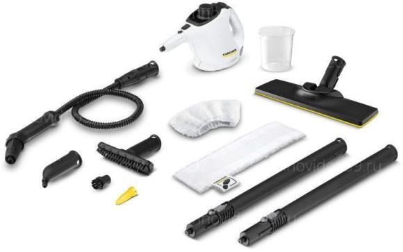 Пароочиститель Karcher SC 1 EasyFix Premium (white) (15163750) купить по низкой цене в интернет-магазине ТехноВидео