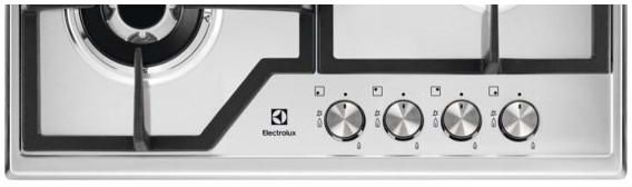 Газовая варочная поверхность Electrolux CGS6436BX (Slimline 600)