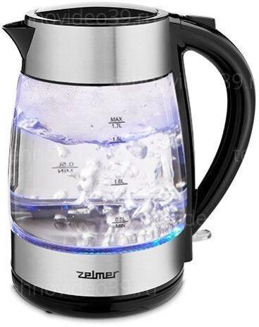 Электрический чайник Zelmer ZCK8011, серебристый купить по низкой цене в интернет-магазине ТехноВидео