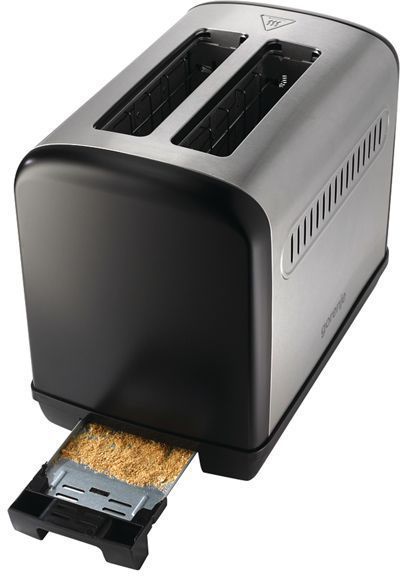 Тостер Gorenje T 1100CLBK черный / металл