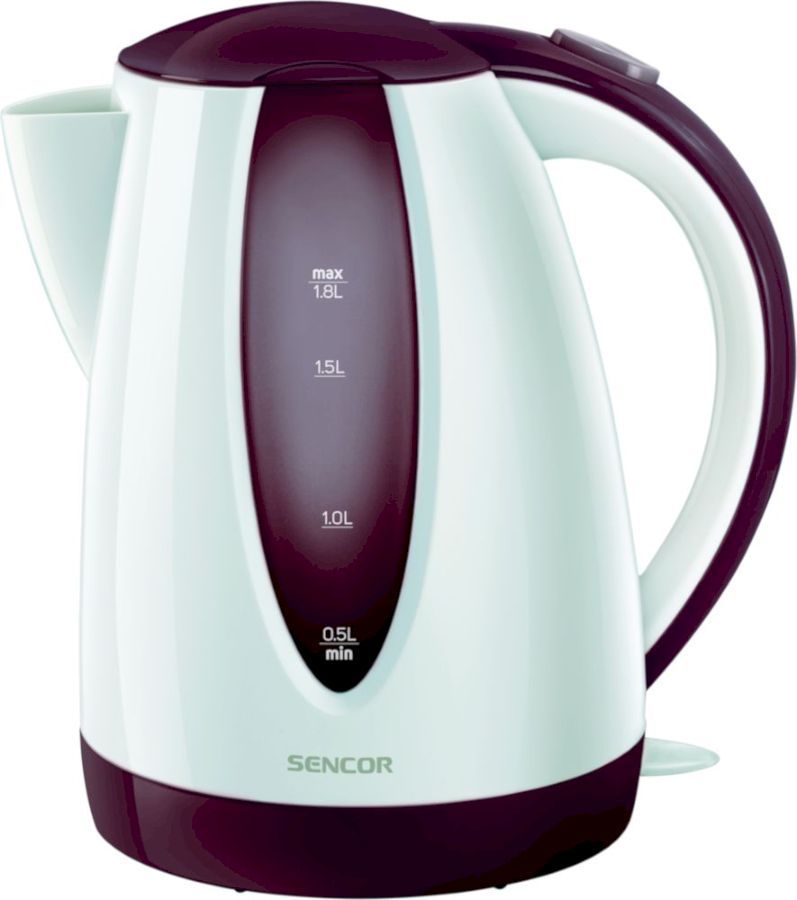 Электрический чайник Sencor SWK 1815 VT бело/фиолетовый