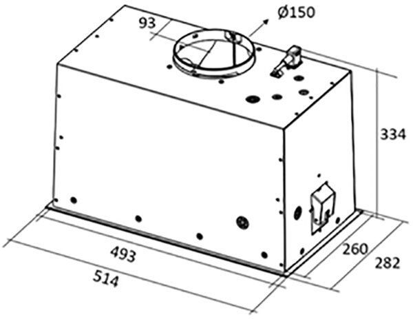 Вытяжка Elica Lane IX/A/52 (PRF0157333)