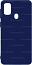 Чехол-накладка для Samsung Galaxy M30S/M21, силикон/бархат, синий