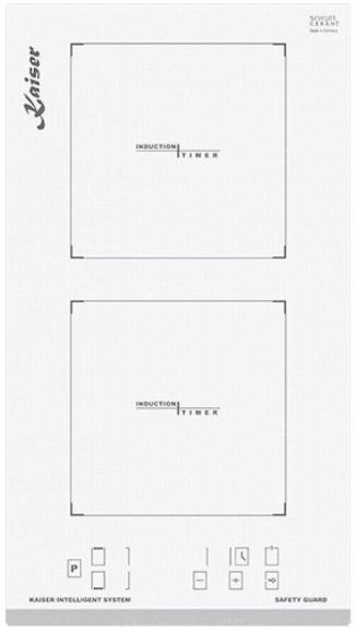 Индукционная варочная поверхность Kaiser KCT 3726 FI W купить по низкой цене в интернет-магазине ТехноВидео