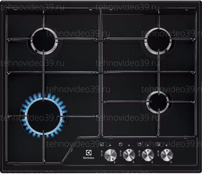 Газовая варочная поверхность Electrolux EGS 6424K 600 Slim line черная купить по низкой цене в интернет-магазине ТехноВидео