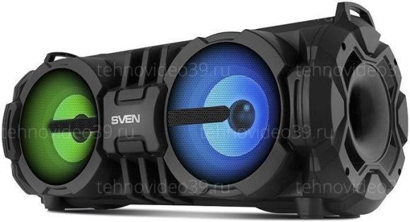 Колонка Sven портативная PS-550 Black купить по низкой цене в интернет-магазине ТехноВидео