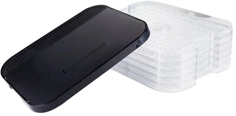 Сушилка для овощей и фруктов BQ FD1001, black/steel