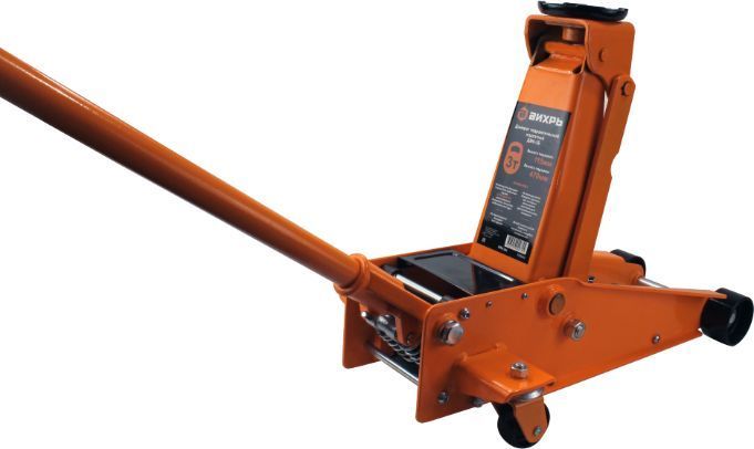 Домкрат Вихрь гидравлический подкатной ДМК-3Б (3 т, 115-470 мм, быстрый подъём) (73/5/4/3)