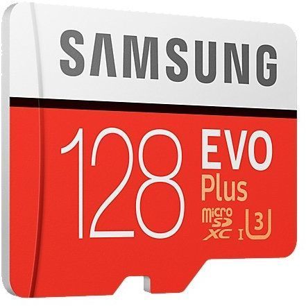Карта памяти Samsung micro SD 128GB EVO Plus (MB-MC128HARU)