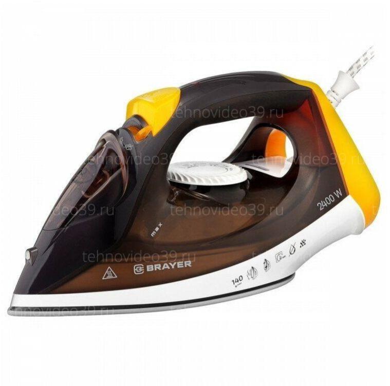 Утюг Brayer BR4003 коричневый купить по низкой цене в интернет-магазине ТехноВидео