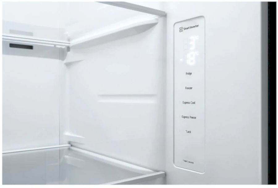 Холодильник Side by Side LG GSBV70PZTM