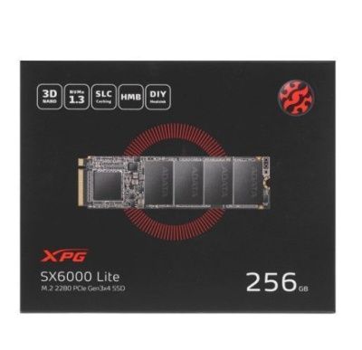 SSD-накопитель A-Data XPG SX6000 Lite (ASX6000LNP-256GT-C) 256Gb M.2