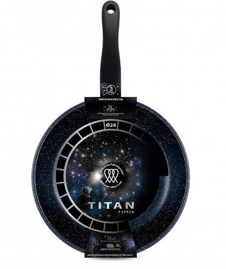 Cковорода Нева "Titan Space" индукция 26 см