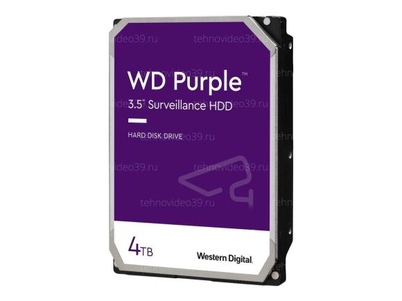 Жесткий диск 4000Gb WD 256Mb SATA WD43PURZ Purple для систем наблюдения купить по низкой цене в интернет-магазине ТехноВидео