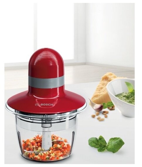 Измельчитель Bosch MMR08R2 красный