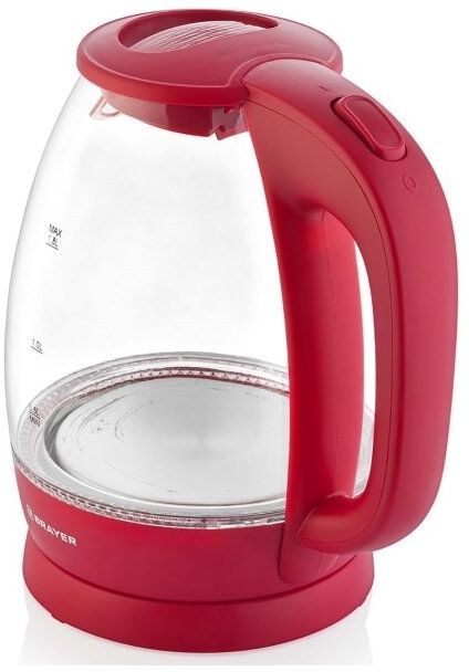 Электрический чайник Brayer BR1045RD, красный