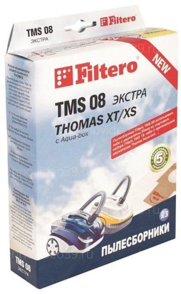 Пылесборники Filtero TMS 08 (3) Экстра, для Thomas XT/XS купить по низкой цене в интернет-магазине ТехноВидео