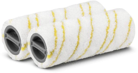 Комплект универсальных роликовых щеток (желтых), Karcher (20550060) купить по низкой цене в интернет-магазине ТехноВидео