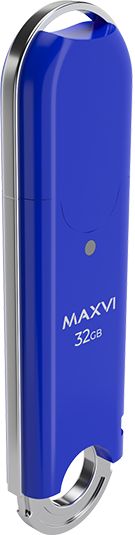 USB Flash Drive 32Gb Maxvi P2 blue (FD32GBUSB20C10P2)