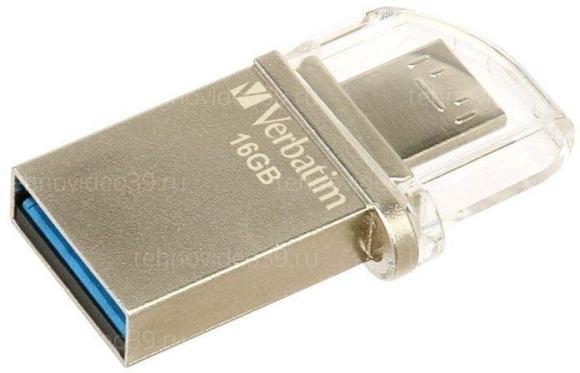 USB Flash Drive 16GB Verbatim (OTG MICRO) USB2.0 (49825) купить по низкой цене в интернет-магазине ТехноВидео