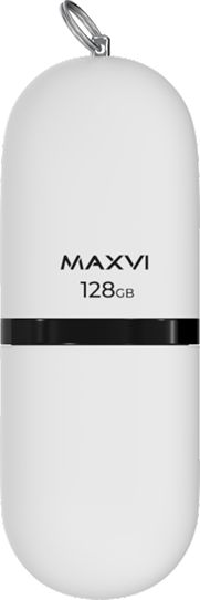 USB Flash Drive 128Gb Maxvi white (FD128GBUSB20C10SF)