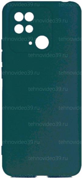 Чехол накладка Brosco для Xiaomi Redmi 10C темно-зеленый купить по низкой цене в интернет-магазине ТехноВидео
