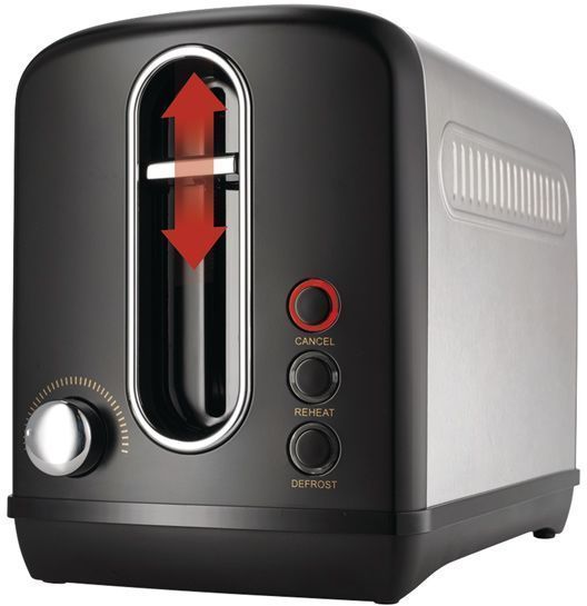 Тостер Gorenje T 1100CLBK черный / металл