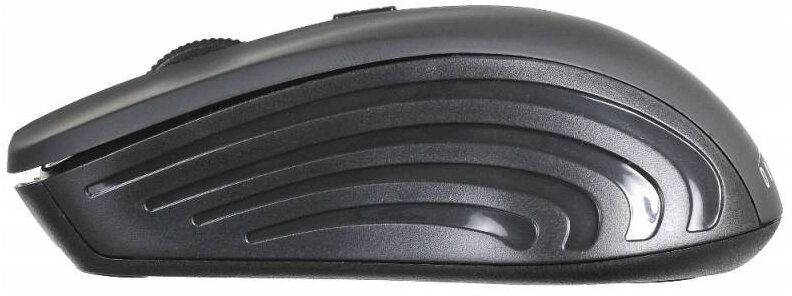 Мышь Оклик 545MW черный/черный оптическая (1600dpi) беспроводная USB (3but)