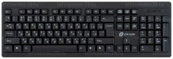 Клавиатура беспроводная Оклик 95KW черный USB беспроводная (1788287) купить по низкой цене в интернет-магазине ТехноВидео