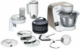 Кухонная машина Bosch MUM 5XW20 купить по низкой цене в интернет-магазине ТехноВидео