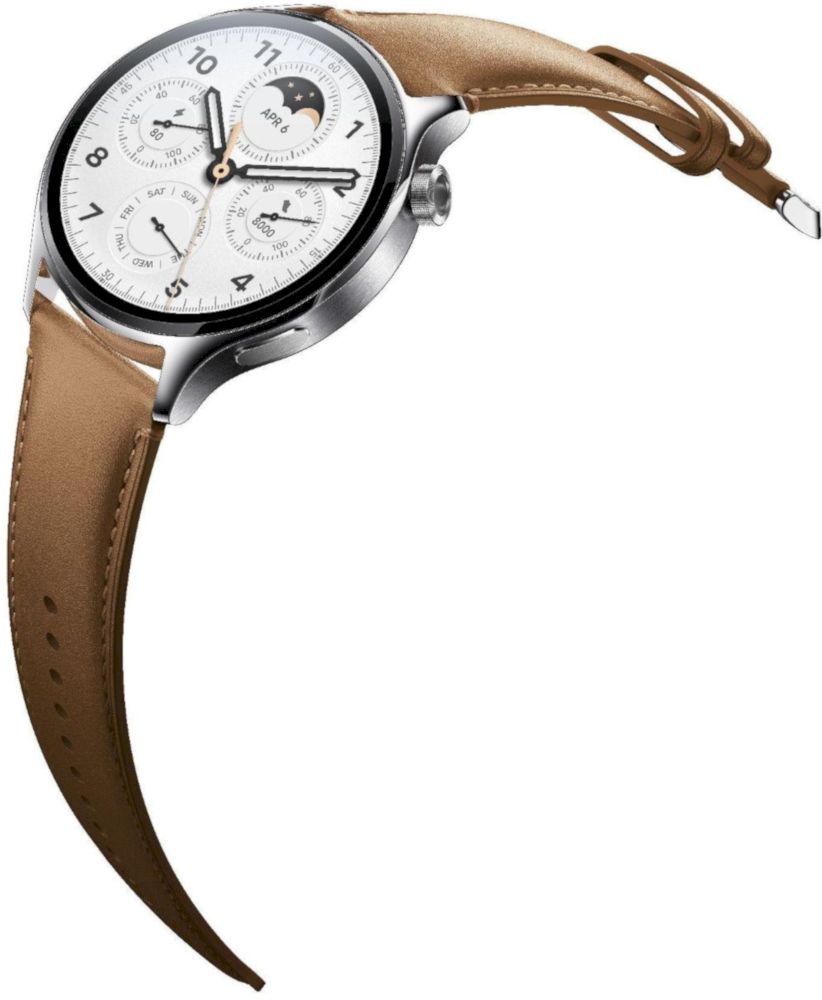 Смарт-часы Xiaomi Watch S1 Pro, серебристые (BHR6417GL)