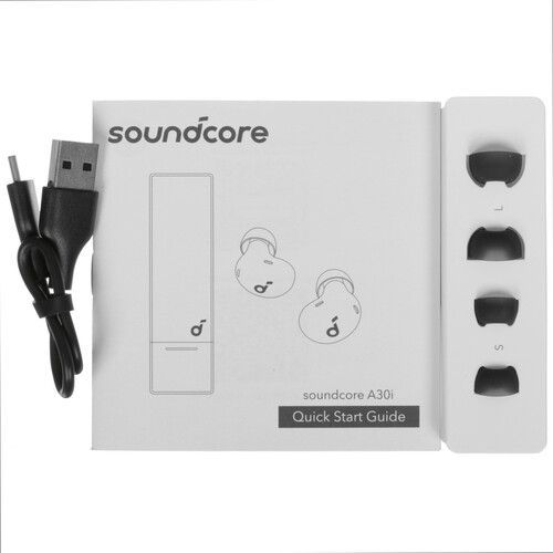 Беспроводные TWS наушники с микрофоном Anker Soundcore C30i, черный (A3330G11)