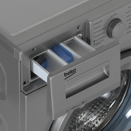Стиральная машина Beko WSRE6512ZSS (Серебристый) (7320210017)