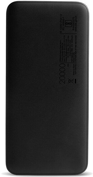 Внешний аккумулятор Xiaomi Redmi Power Bank 20000mAh, черная (VXN4304GL)