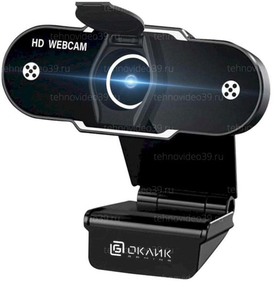 Веб-камера Оклик OK-C012HD черный 1Mpix (1280x720) USB2.0 с микрофоном купить по низкой цене в интернет-магазине ТехноВидео