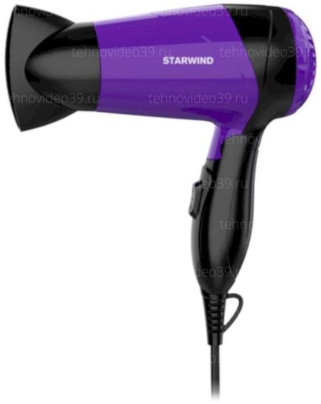 Фен Starwind SHP6102 черный/фиолетовый купить по низкой цене в интернет-магазине ТехноВидео