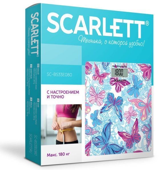 Весы напольные Scarlett SC-BS33E080