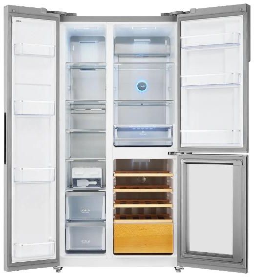 Холодильник Side by Side с винным шкафом Kuppersberg RFWI 1890 SIG