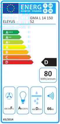 Вытяжка Eleyus GMA L 14 150 52 IS нерж.