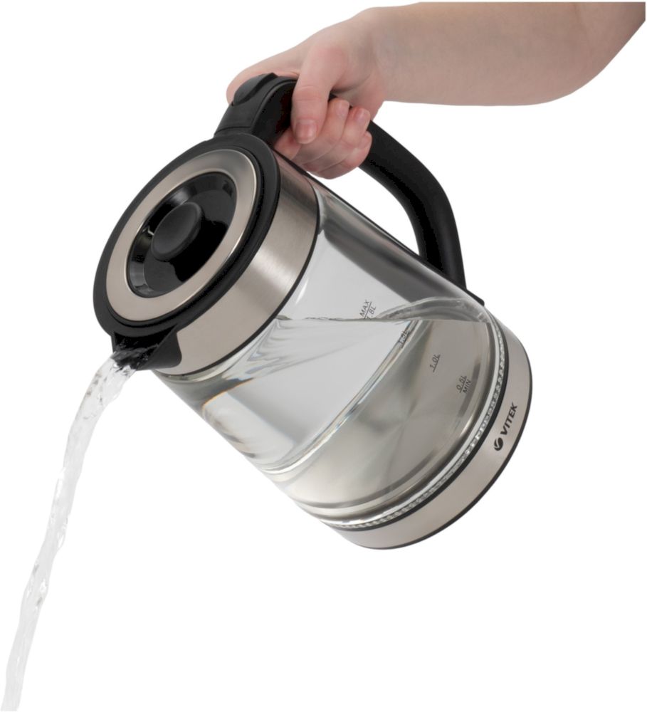 Электрический чайник Vitek VT-1179 серебристый