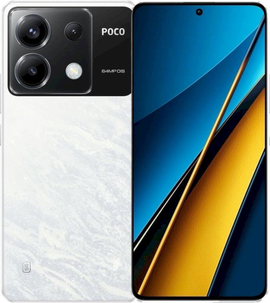 Смартфон Xiaomi POCO X6 5G 6.67" Белый (POCO X6) 256 Гб/12 Гб
