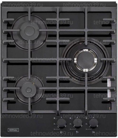 Газовая варочная поверхность Kernau KGH 4346.1 T CI B купить по низкой цене в интернет-магазине ТехноВидео