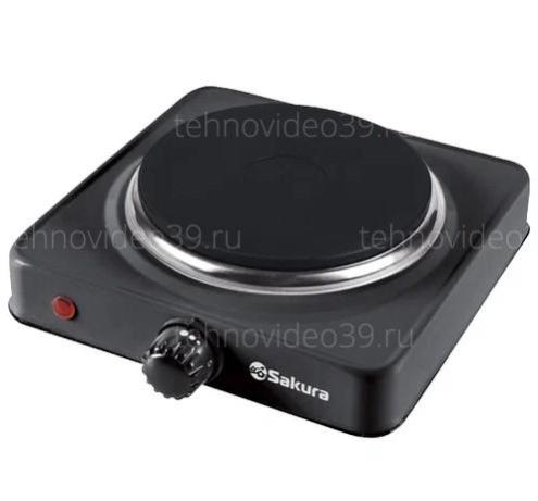 Плитка электрическая Sakura BT ПЭ-01 черная купить по низкой цене в интернет-магазине ТехноВидео