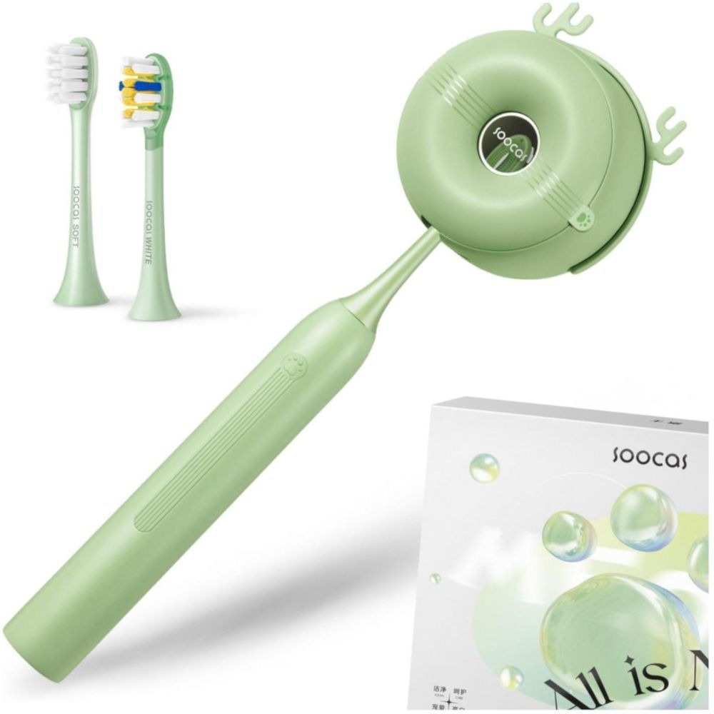 Зубная щетка Soocas D3 зеленая