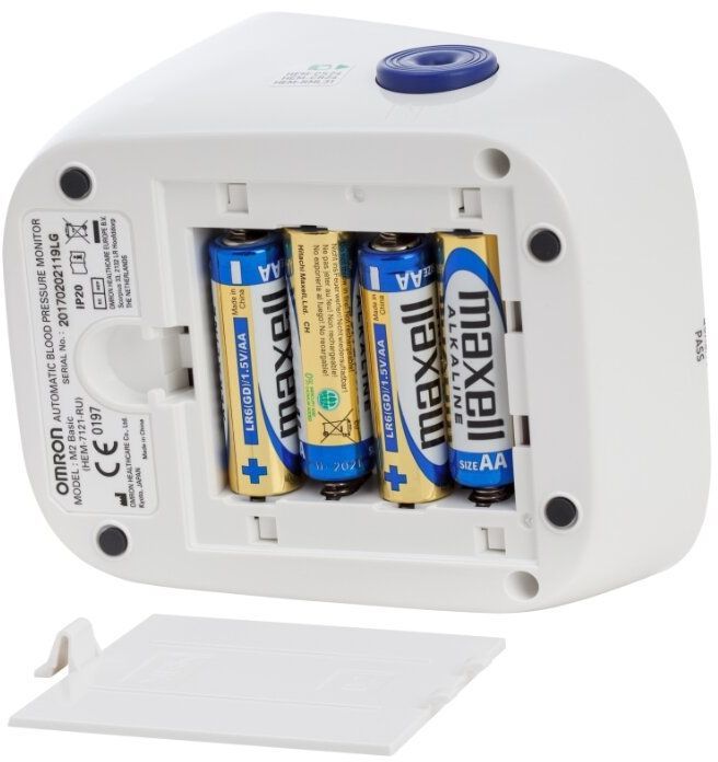 Измеритель артериального давления Omron автоматический (тонометр) M2 Basic (HEM-7121-RU)