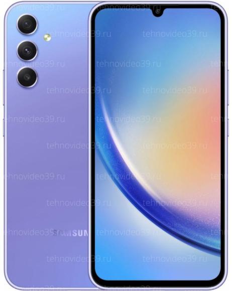 Смартфон Samsung Galaxy A34 5G 6/128GB Violet (SM-A346ELVACAU) купить по низкой цене в интернет-магазине ТехноВидео