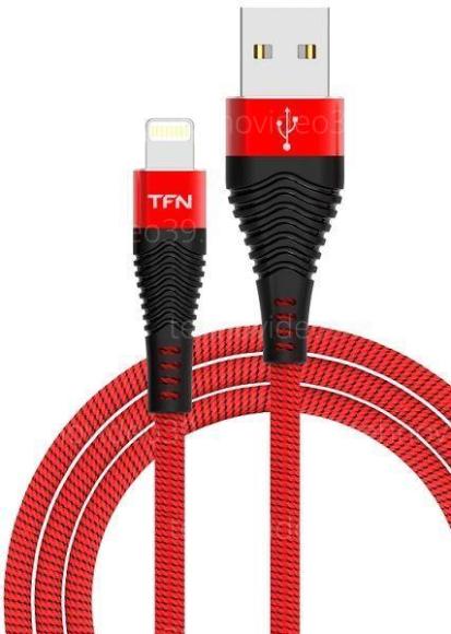 Кабель TFN 8pin FORZA 1.0m red-black (CFZLIGUSB1MRD) купить по низкой цене в интернет-магазине ТехноВидео