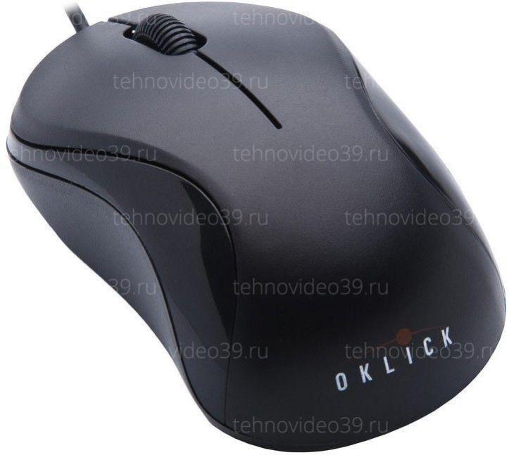 Мышь Оклик 115S черный оптическая (1200dpi) USB для ноутбука (2but) купить по низкой цене в интернет-магазине ТехноВидео