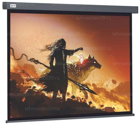 Экран Cactus Wallscreen CS-PSW-213X213-SG настенно-потолочный рулонный серый купить по низкой цене в интернет-магазине ТехноВидео