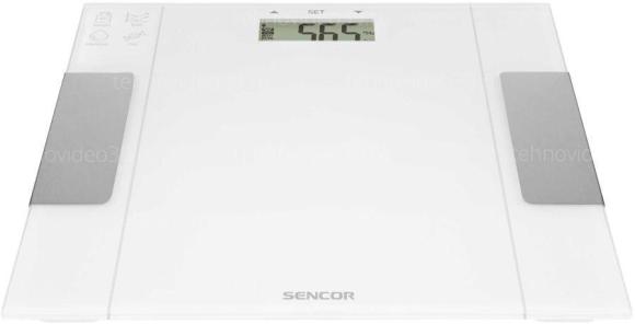 Весы напольные Sencor SBS 5051WH купить по низкой цене в интернет-магазине ТехноВидео